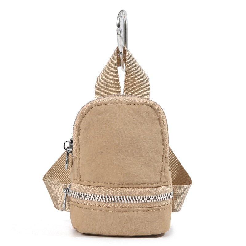 Монетник от нейлон, унисекс стил, подплата полиестер, ултра лек дизайн, лансиран пролет 2025