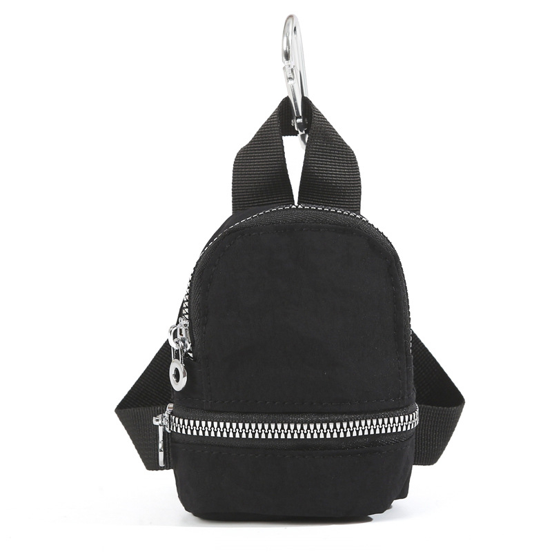 Монетник от нейлон, унисекс стил, подплата полиестер, ултра лек дизайн, лансиран пролет 2025