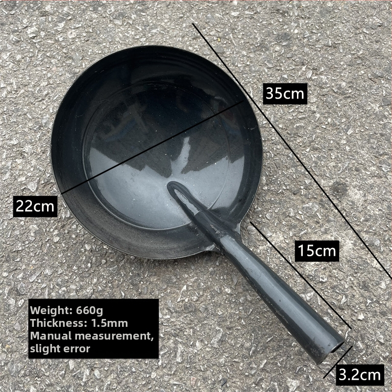 Lyžica na varenie z železa; rukoväť z železa; vysoká teplotná odolnosť; prispôsobiteľné spracovanie; moderný minimalistický štýl