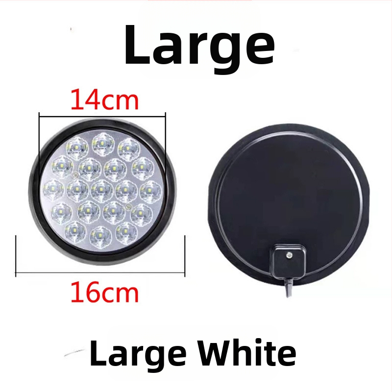 LED zadné svetlo pre CIMC polopríves, jednou lampou, vodotesné kruhové LED svetlo, 24V
