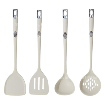 Set silikonskih spatula za kuhanje s neprijanjajućom površinom, visokom toplinskom otpornošću, protukliznom držačem, silikonskom drškom, mogućnost prilagodbe