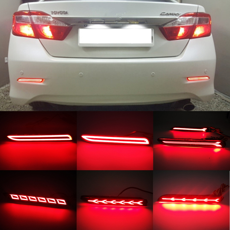 Stražnje svjetlo automobila s ABS+LED, 12V, 5W, 500LM — Kompatibilno s Toyota Reiz, Camry, Yizhi, Alphard, Harrier, RAV4; prilagodljiva ugradnja