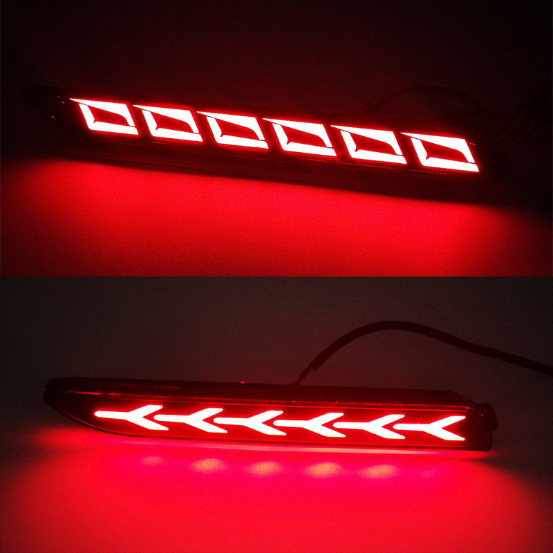 Stražnje svjetlo automobila s ABS+LED, 12V, 5W, 500LM — Kompatibilno s Toyota Reiz, Camry, Yizhi, Alphard, Harrier, RAV4; prilagodljiva ugradnja