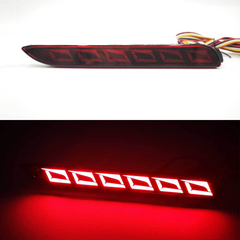 Stražnje svjetlo automobila s ABS+LED, 12V, 5W, 500LM — Kompatibilno s Toyota Reiz, Camry, Yizhi, Alphard, Harrier, RAV4; prilagodljiva ugradnja