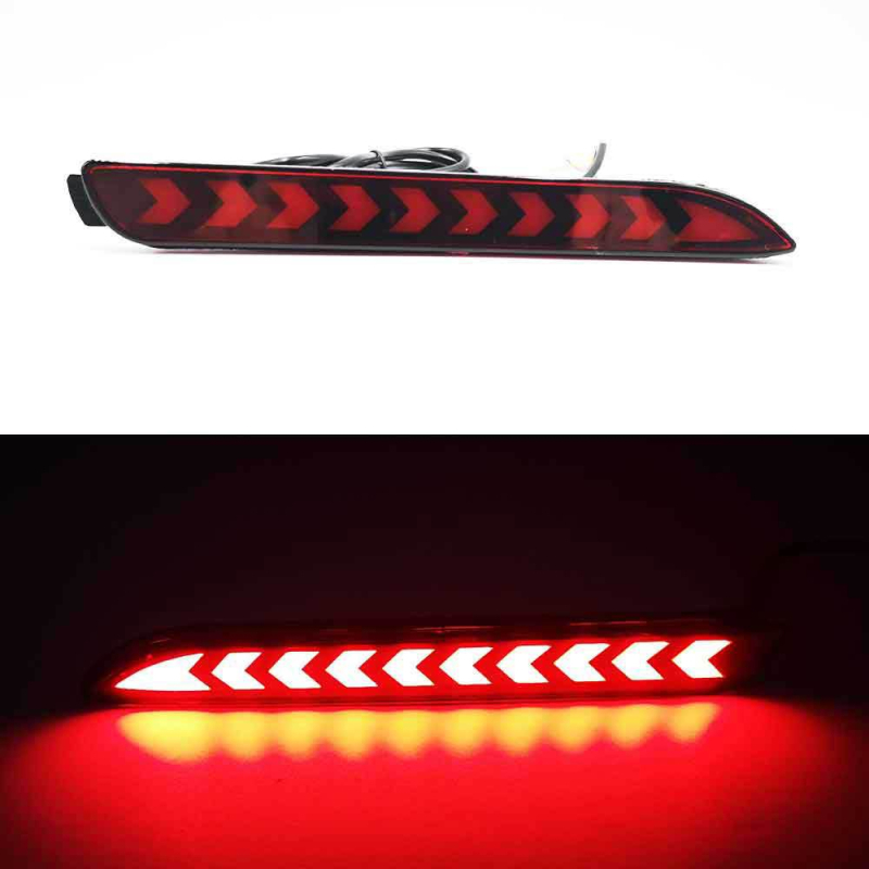 Stražnje svjetlo automobila s ABS+LED, 12V, 5W, 500LM — Kompatibilno s Toyota Reiz, Camry, Yizhi, Alphard, Harrier, RAV4; prilagodljiva ugradnja