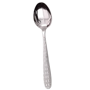 Комплект прибори за хранене: нож, вилица и лъжица от 410 неръждаема стомана, четири части, огледално полирани, модерен стил