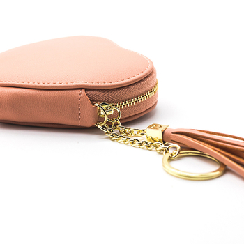 Монетник за жени – PU кожа, шарка с букви, градска простота, портфейл с 1 сгъвка, подплата от полиестер, модел 39925