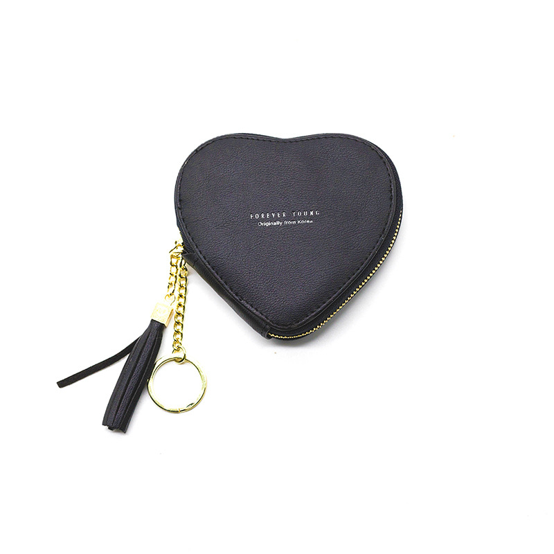 Монетник за жени – PU кожа, шарка с букви, градска простота, портфейл с 1 сгъвка, подплата от полиестер, модел 39925