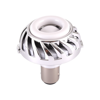 LED stabdžių galinė lemputė motociklams ir elektriniams dviračiams su Angel Eyes, modelis SCD-46, 12V, 5W, 200 lm