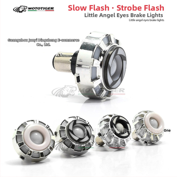 MOTOTIGER Angel Eye stabdžių šviesa motociklui – LED, 12V, 1W, 200 lm, Angel Eyes