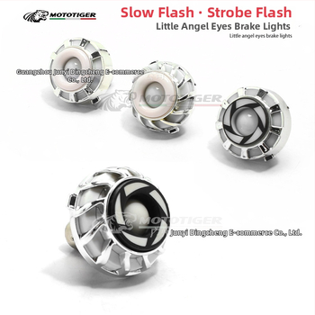 MOTOTIGER Angel Eye stabdžių šviesa motociklui – LED, 12V, 1W, 200 lm, Angel Eyes