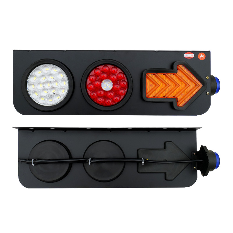 LED задно светло за камион, 24V, ABS корпус, централно задно светло, индикатор завой и стоп сигнал