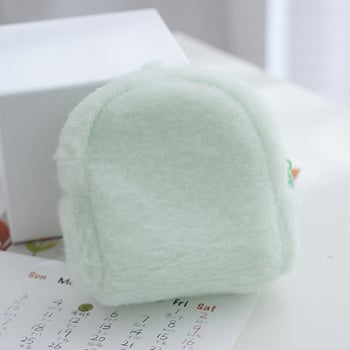 Плюшено портмоне за монети с карикатурен модел, освежаващ и сладък стил, подплата полиестер