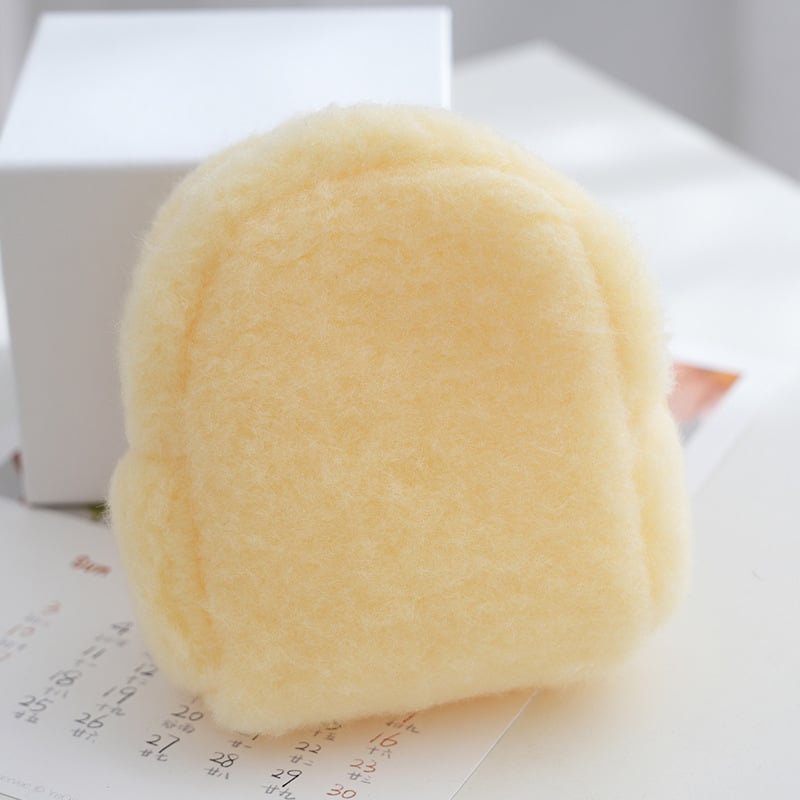 Плюшено портмоне за монети с карикатурен модел, освежаващ и сладък стил, подплата полиестер