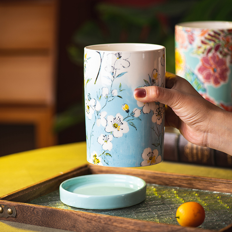 Keramikinis lazdelė laikiklis su drainavimu, Chopstick holder serija, Royal porcelain craftsman prekės ženklas