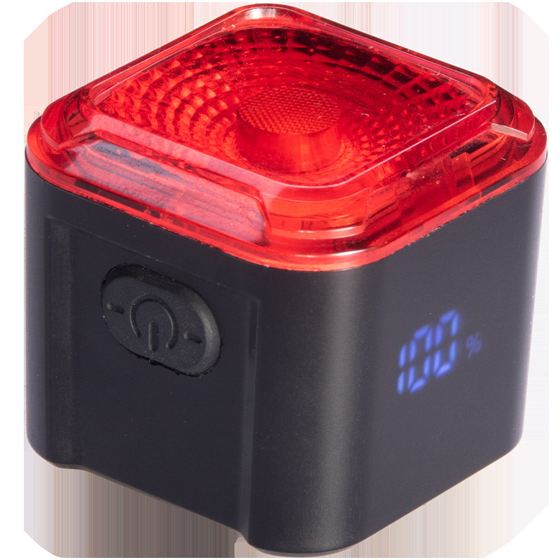 Kerékpár hátsó lámpa digitális energia kijelzővel és intelligens fékérzékelővel – Márka: An rider/nqy, testreszabható, magáncímke engedélyezett, nem importált