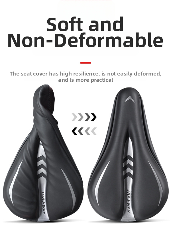 Ratta sadul, bränd JAAJ-WAY, mudel JJXDBKGJZT-808, materjal PU + silikoon geel, sobib tavaliste jalgratastele