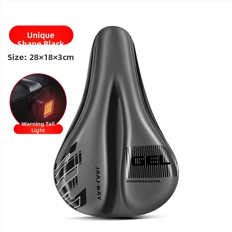 Velosipēda sēdeklis, zīmols JAAJ-WAY, modelis JJXDBKGJZT-808, materiāls PU + silikona gels, piemērots parastiem velosipēdiem