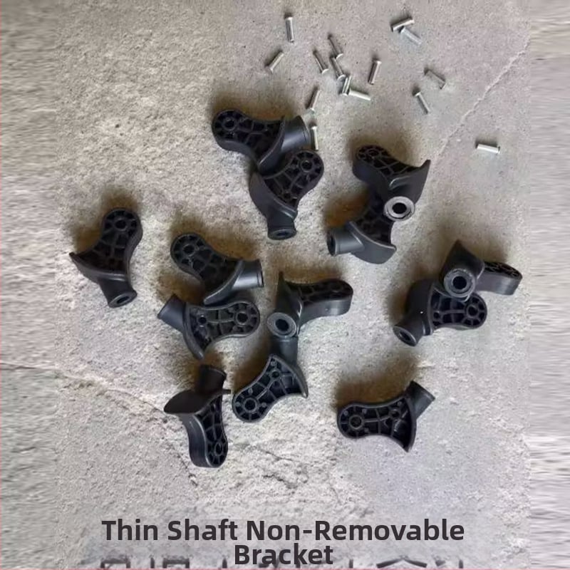 Универсално резервно колело за багаж — износоустойчиво, пластмасово, сваляемо (пролет 2025, урбан стил)