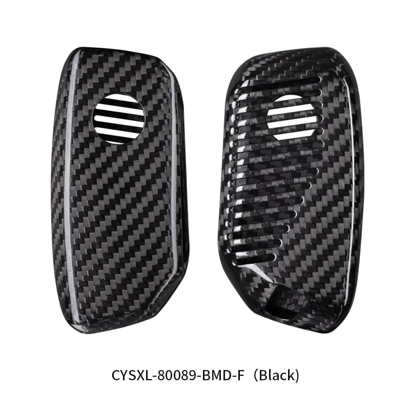 BMW 7-es sorozat és X5-ös sorozat kulcsának karbon szálas tokja — merev védőburkolat (23 modellhez)