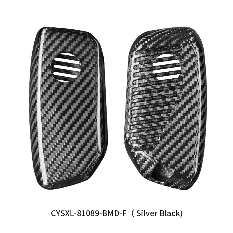 BMW 7-es sorozat és X5-ös sorozat kulcsának karbon szálas tokja — merev védőburkolat (23 modellhez)