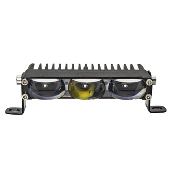 JSG LED προβολέας με διάταξη 3 LED – υψηλής φωτεινότητας για μοτοσικλέτες και οχήματα εκτός δρόμου, 18W, 9-36V, φακός PC, αλουμινένιο περίβλημα, LED 5060, διάρκεια ζωής 50.000 h