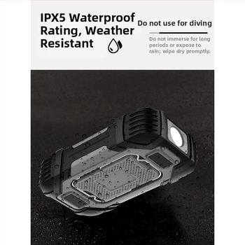 Fleet φακός χειρός με δύο μαγνήτες, επαναφορτιζόμενος, πολύ φωτεινός, μακρά διάρκεια, φορητός για επισκευές αυτοκινήτων