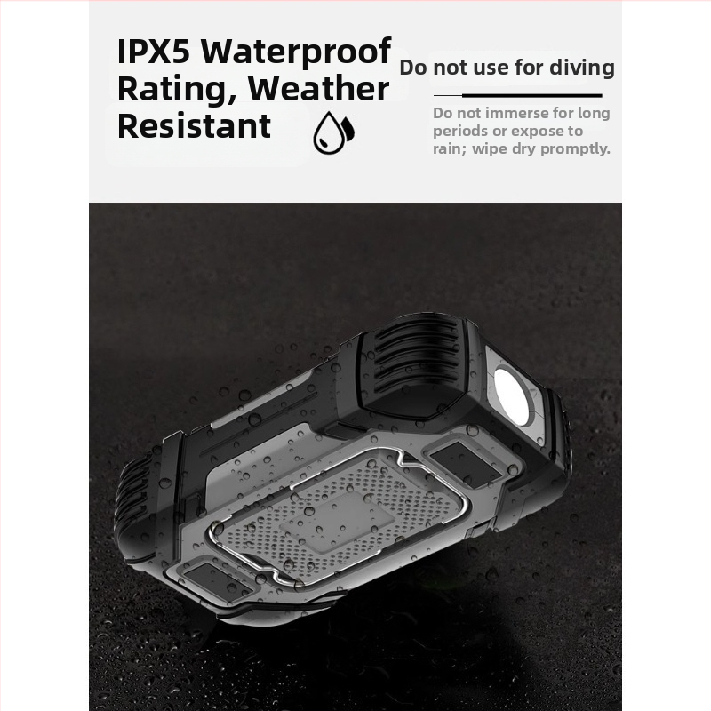 Fleet φακός χειρός με δύο μαγνήτες, επαναφορτιζόμενος, πολύ φωτεινός, μακρά διάρκεια, φορητός για επισκευές αυτοκινήτων