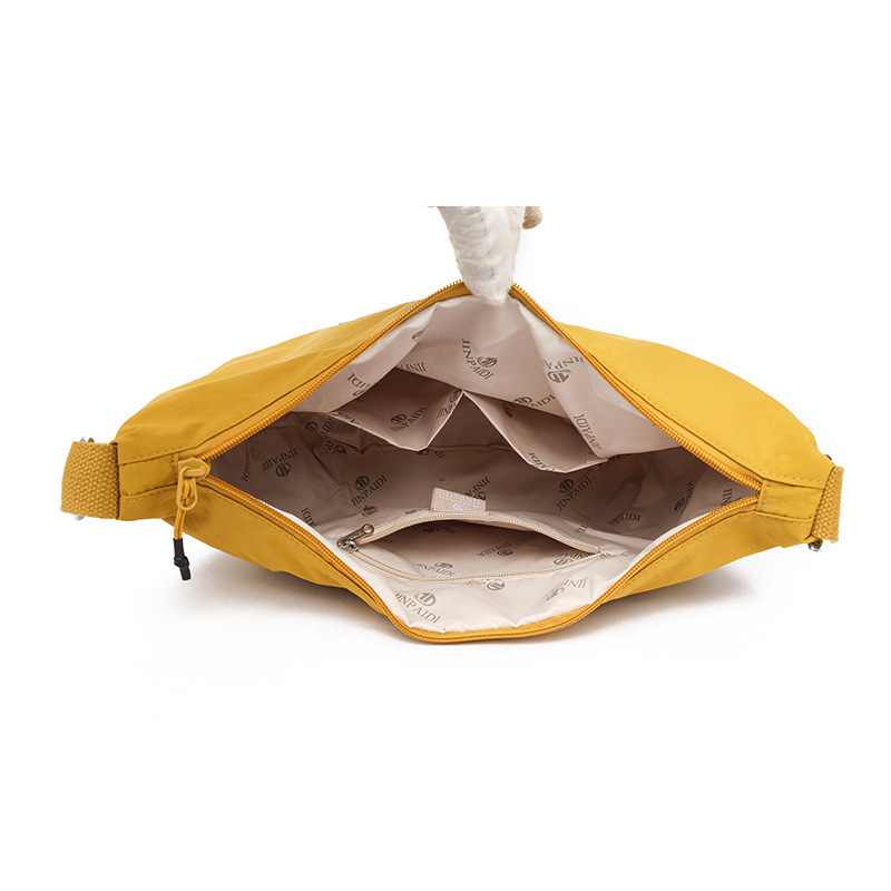 Kimpaidi Dumpling torba preko ramena — Oxford tkanina, zip, poliester podstava