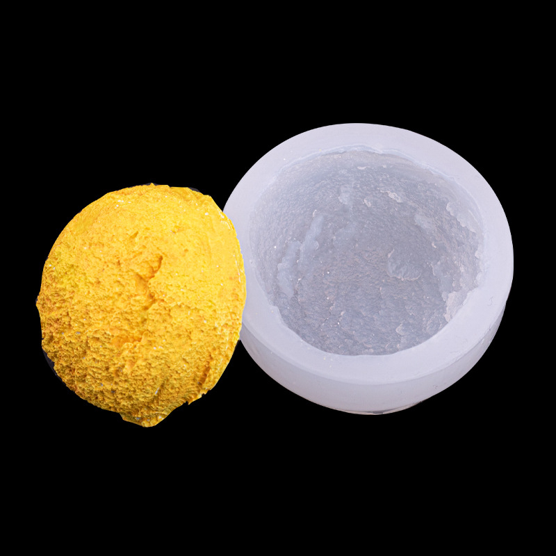 Кръгла силиконова форма за топки сладолед и декоративни десерти