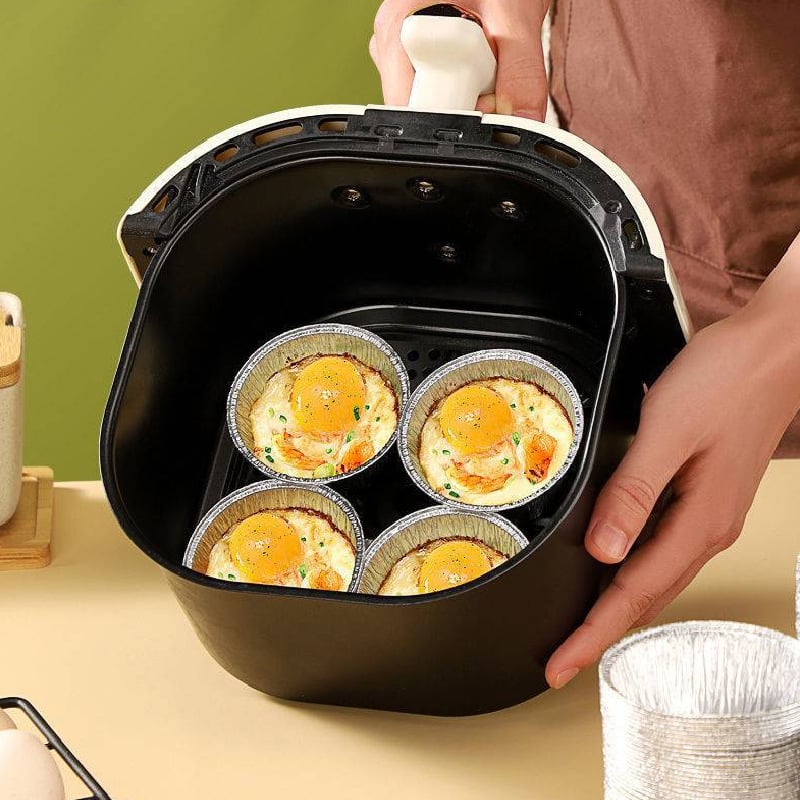 Кексова форма - сърцевидна, хартиена, чашка за кекс от фолио; за печене на кексове