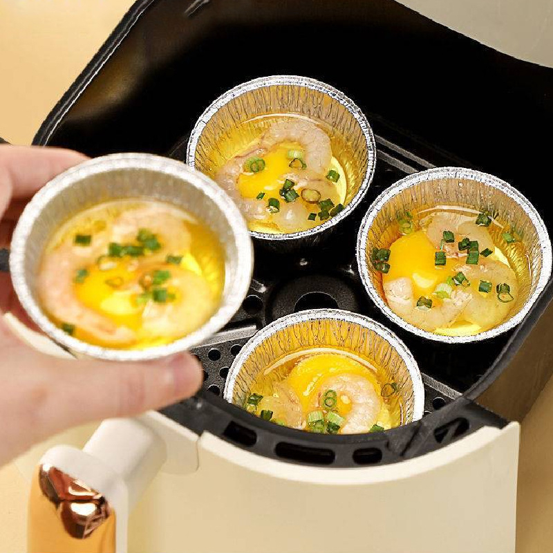 Кексова форма - сърцевидна, хартиена, чашка за кекс от фолио; за печене на кексове