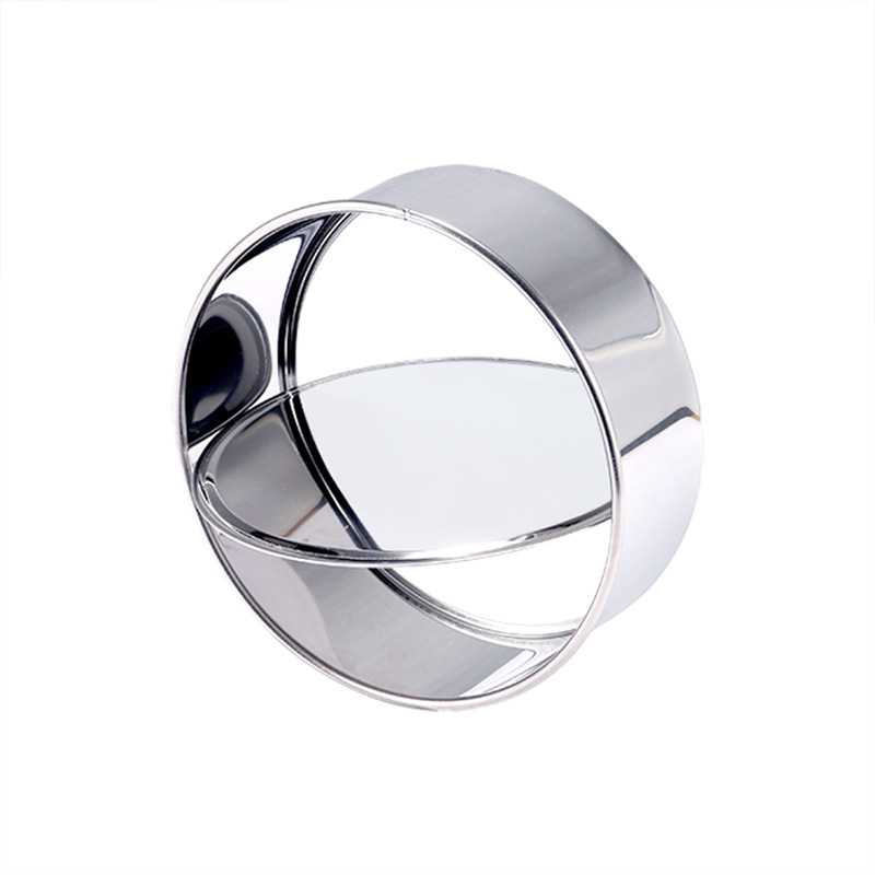 Jumao форма за кекс от неръждаема стомана, кръгла, за печене, японски стил