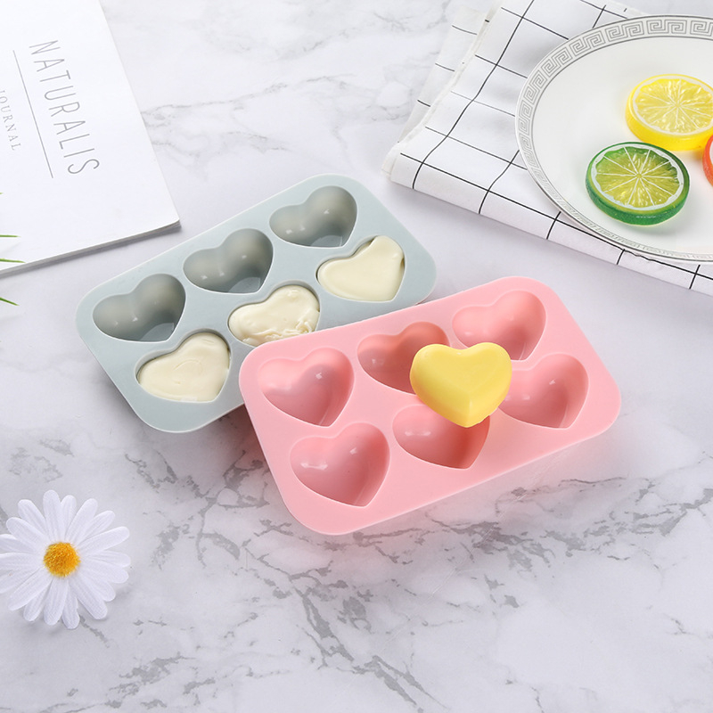 Silikonska čokoladna kalupa u obliku srca za mousse – DIY pečenje, materijal: silikon, pakiranje: Opp bag