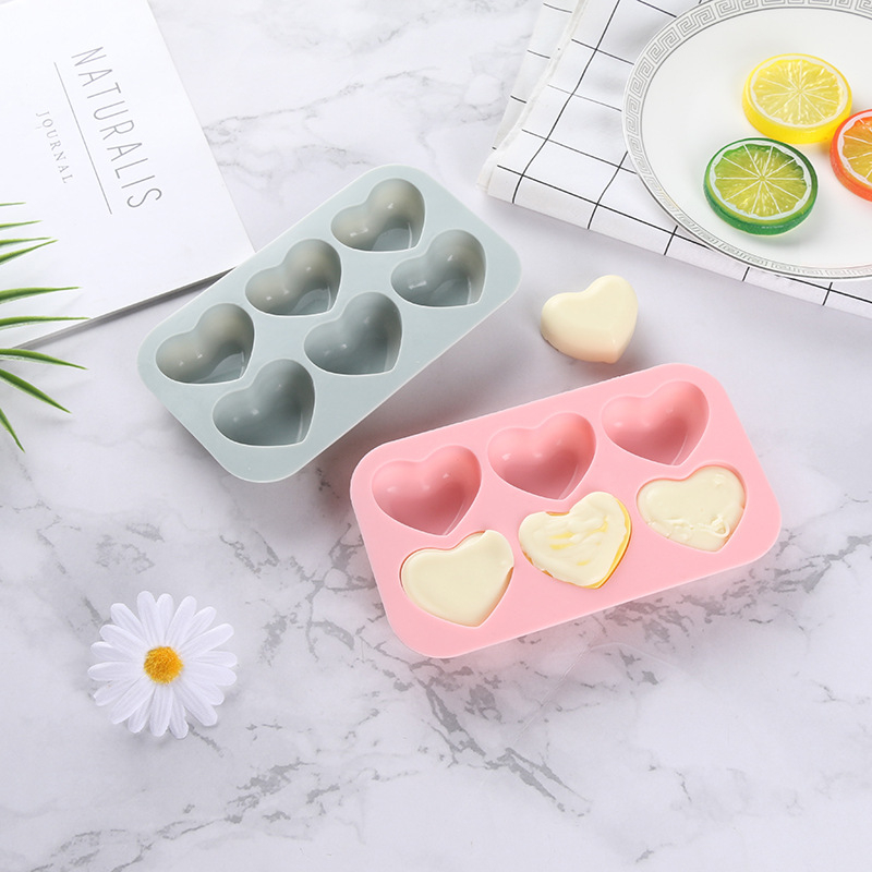 Silikonska čokoladna kalupa u obliku srca za mousse – DIY pečenje, materijal: silikon, pakiranje: Opp bag