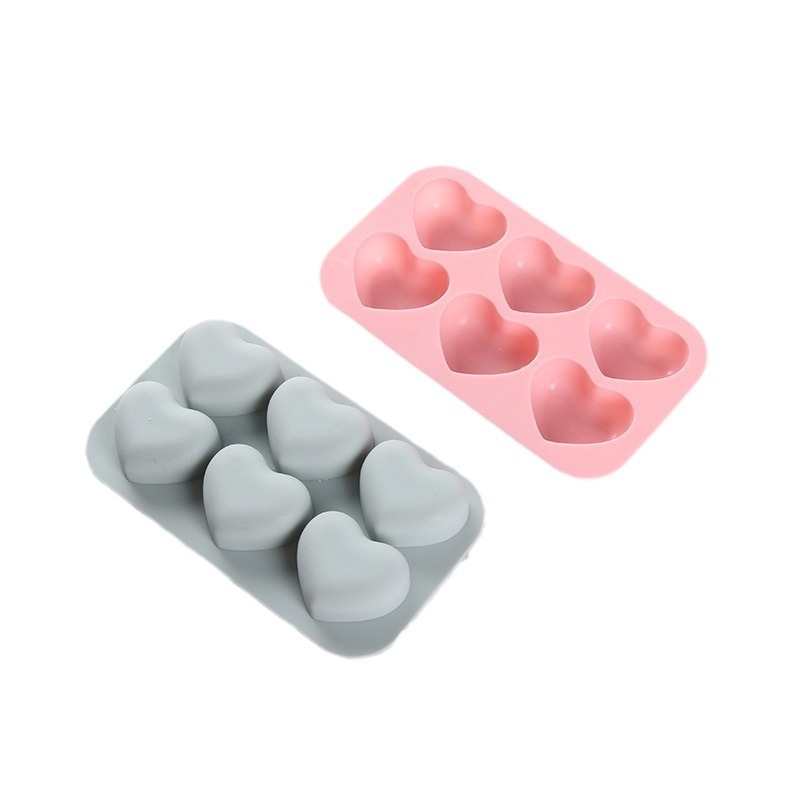 Silikonska čokoladna kalupa u obliku srca za mousse – DIY pečenje, materijal: silikon, pakiranje: Opp bag