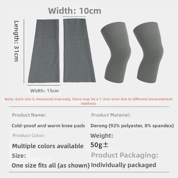 Makino Fox žieminiai kelio apvalkalai — blauzdos apsauga, poliesterio pluoštas