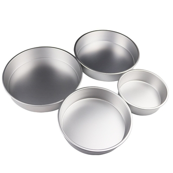 Кексова форма, кръгла, алуминиева сплав, подвижна основа, лека, лесно отделяне от формата