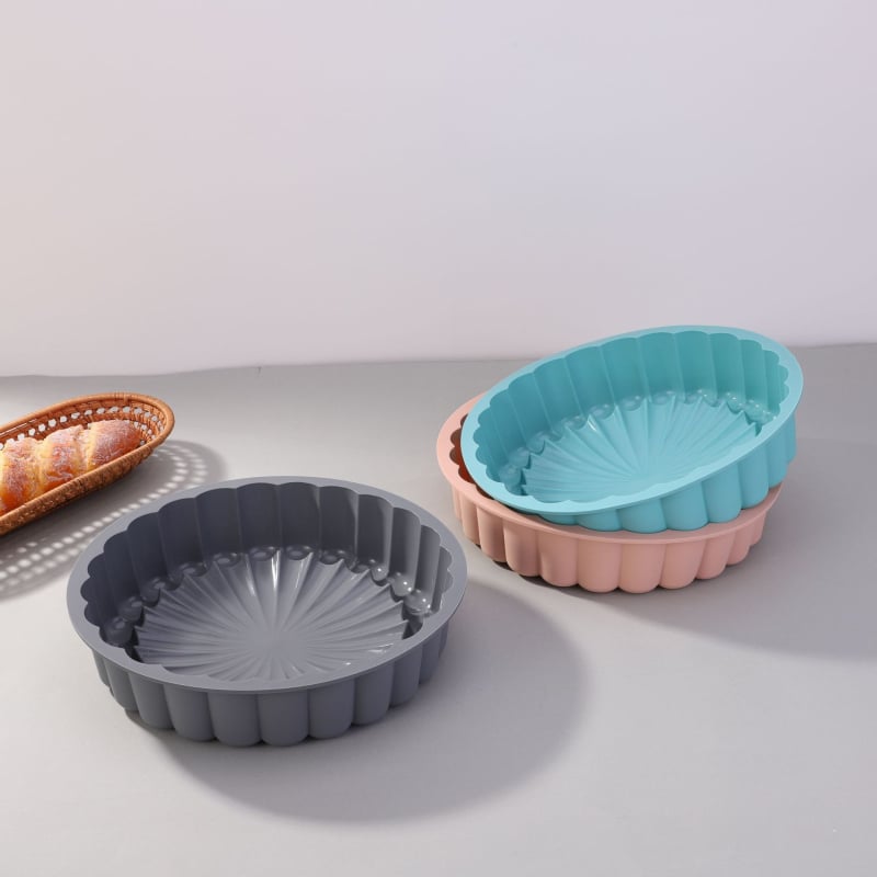 Süteményforma, kör alakú, szilikonból, Yixuan márka, 2025-ös megjelenés