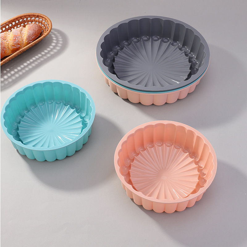 Süteményforma, kör alakú, szilikonból, Yixuan márka, 2025-ös megjelenés