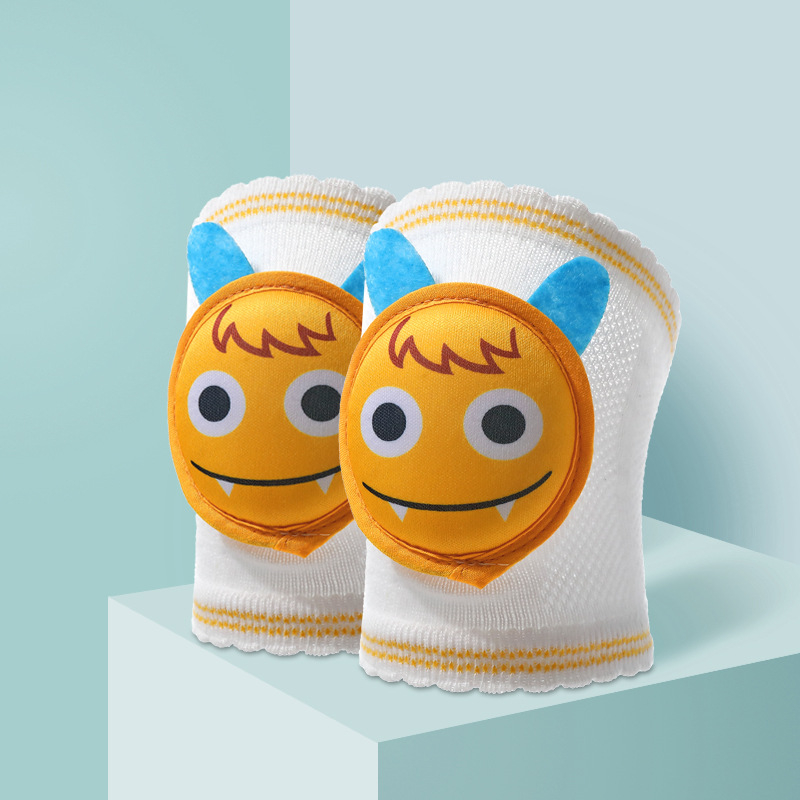 Detské kolenníky - tenké bavlnené s sieťkou, unisex, na plazenie a chodenie, leto 2022