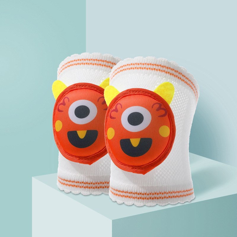 Detské kolenníky - tenké bavlnené s sieťkou, unisex, na plazenie a chodenie, leto 2022