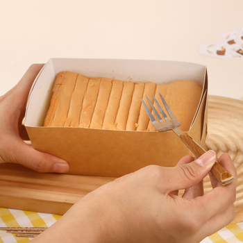 Koogipaberi vormi ja küpsetushoidja komplekt – ahjuks sobiv, kõrge temperatuurikindel, ühekordne leivakarbi komplekt koos kotiga, sildiga ja siidpaelaga