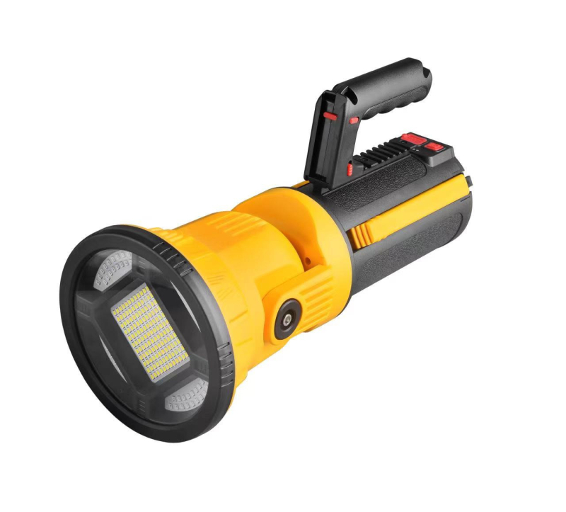 Φορητός επαναφορτιζόμενος προβολέας αναζήτησης, 360° ρυθμιζόμενη δέσμη, μπαταρία 4500mAh, μοντέλο W5164, 7110g, περίβλημα ABS+PS, διάρκεια LED 50.000 ωρών