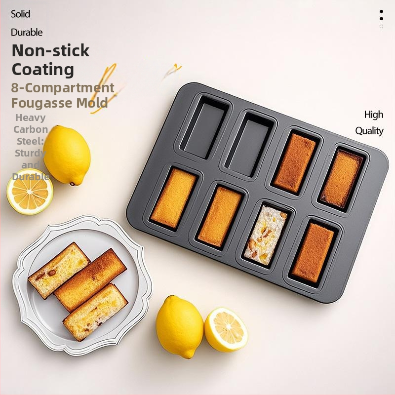 Guyi kūku forma, oglekļa tērauds, moderns minimālisma stils, kvadrāta cepamforma, 1 komplekts