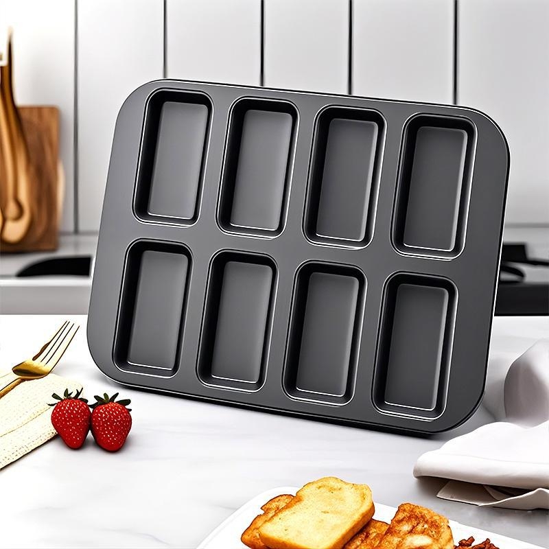 Guyi süteményforma, szénacél, modern minimalist stílus, négyzet alakú tepsi, 1 db készlet