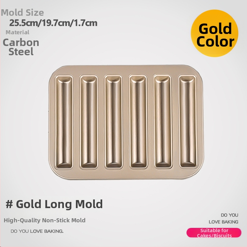 Guyi kūku forma, oglekļa tērauds, moderns minimālisma stils, kvadrāta cepamforma, 1 komplekts