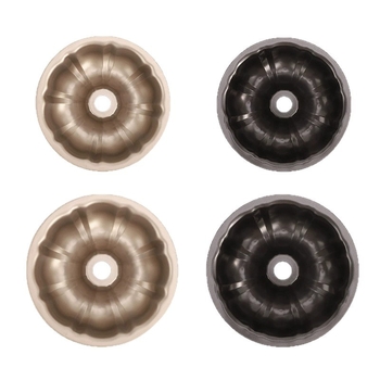 Μορφή κέικ κολοκύθας σιφόν με αντικολλητική επίστρωση, δίσκος ψησίματος από ανθρακούχο χάλυβα για DIY αρτοποιία