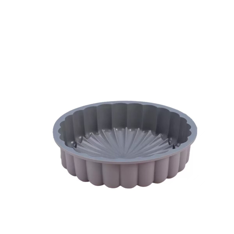 Szilikon napraforgó sütemény forma gőzöléshez és sütéshez — kerek alakú, alkalmas chiffon tortához, muffinokhoz és mille-feuille-hez