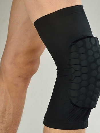 Προστατευτικά γόνατων για μπάσκετ από σπαντέξ και πολυεστέρα